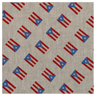 Tissu Traditionnel : Drapeau de Porto Rico
