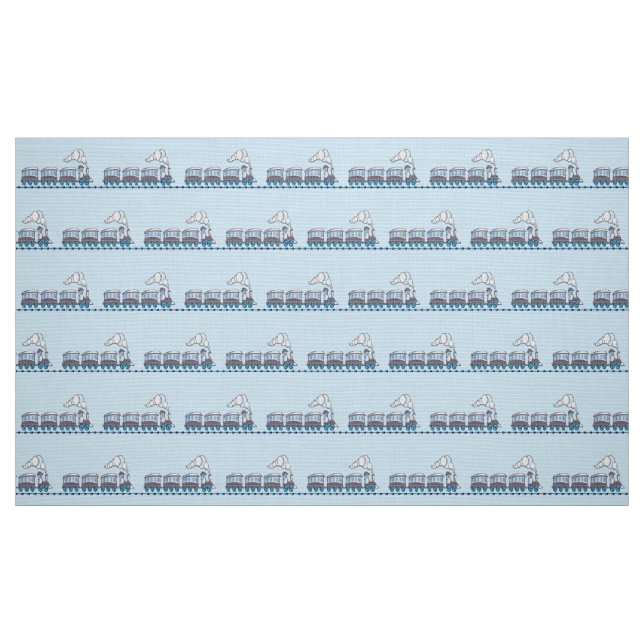 Tissu Train de jouets (Fat Quarter)
