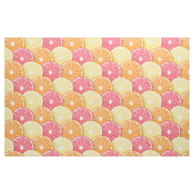 Tissu Tranches d'agrumes (Fat Quarter)