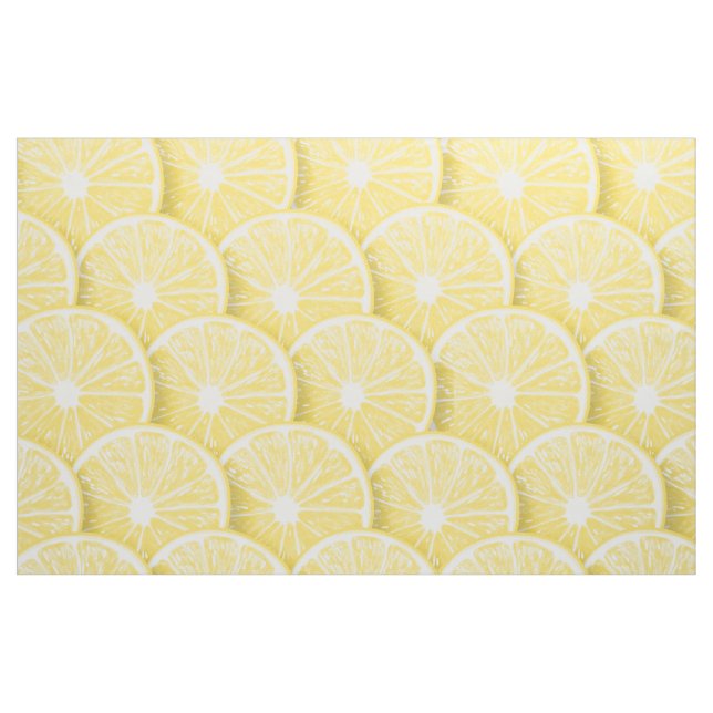 Tissu Tranches de citron (Fat Quarter)