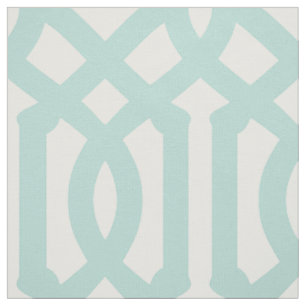Tissu Trellis à menthe Grande échelle