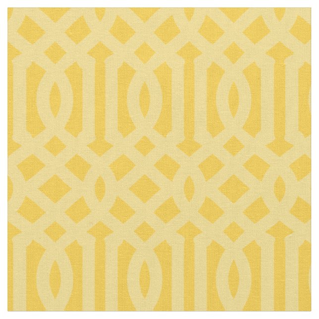 Tissu Trellis jaune doux (Fermer)