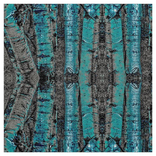 Tissu Trembles bleus (Échantillon)