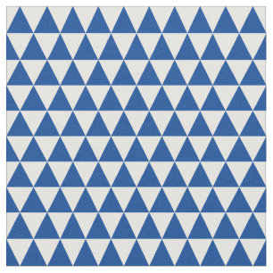 Tissu Triangle bleu
