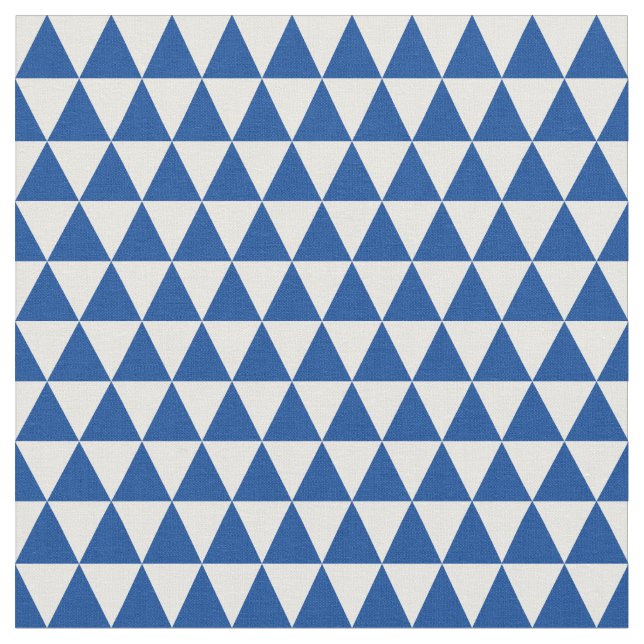 Tissu Triangle bleu (Fermer)