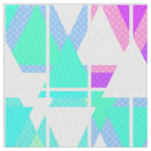 Tissu triangles Abstraits géométrique motif moderne avec