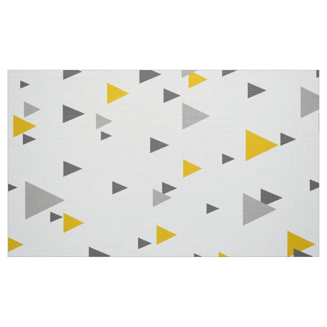 Tissu Triangles aléatoires Motif moderne sans couture (Fat Quarter)