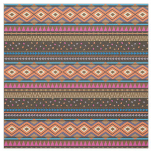 Tissu tribal d'impression de style de sud-ouest