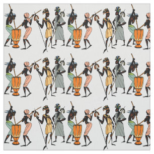 Tissu tribal indigène africain de conception
