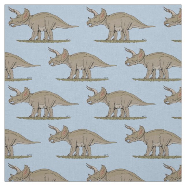 Tissu Tricératops de Dinosaure (Échantillon)