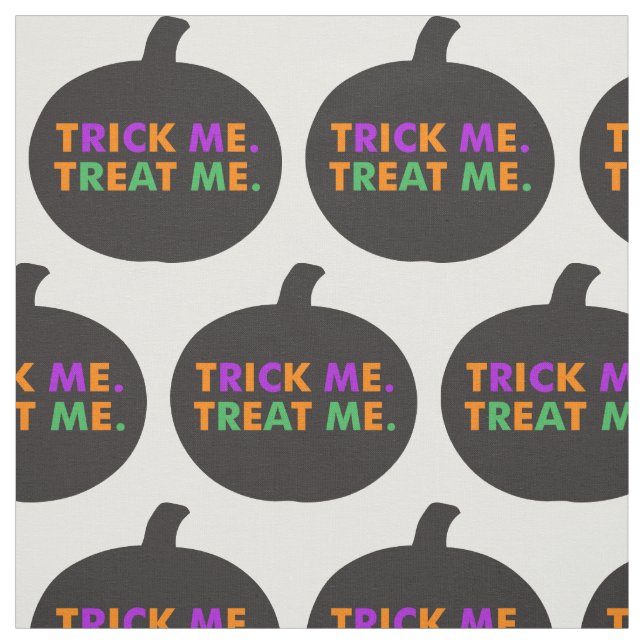 Tissu Trick Me Treat Me Multi-Colors (Échantillon)