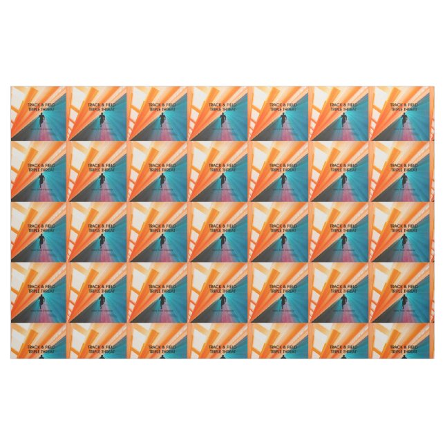 Tissu Triple SUPÉRIEUR d'athlétisme (Fat Quarter)