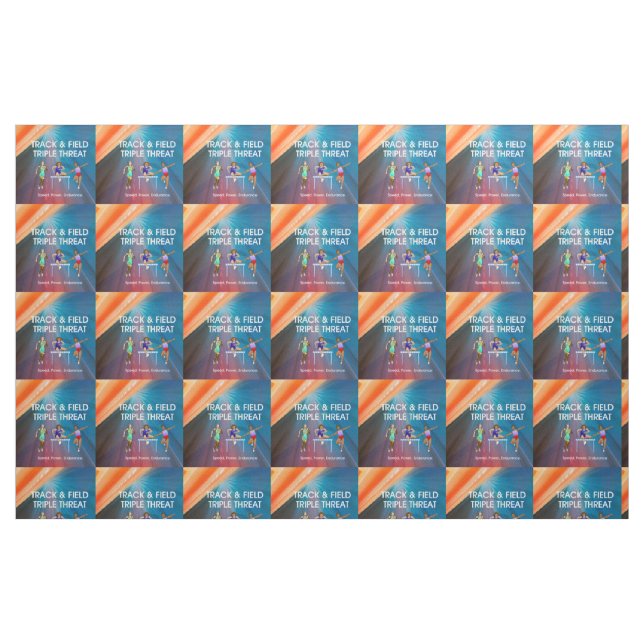 Tissu Triple SUPÉRIEUR de voie (Fat Quarter)