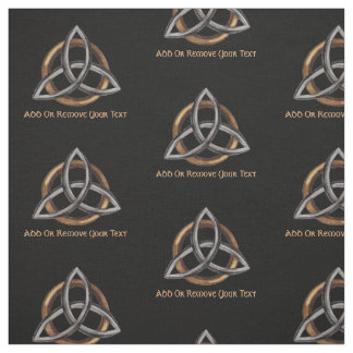 Tissu Triquetra (Brown/Argent)
