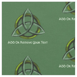 Tissu Triquetra (vert)