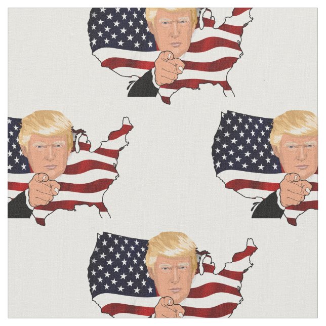 Tissu Trump classique 2020 (Fermer)
