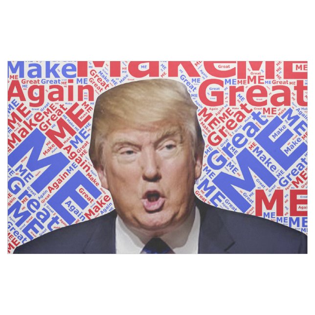 Tissu Trump classique 2020 (Fat Quarter)