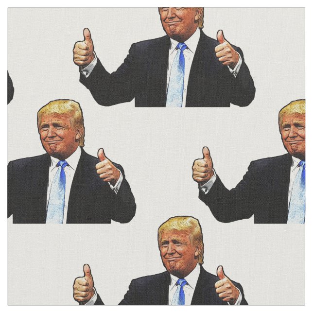 Tissu Trump classique 2023 Fabric (Fermer)