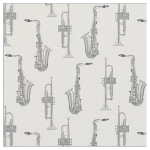 Tissu Trumpet musicien saxophone Musique de jazz
