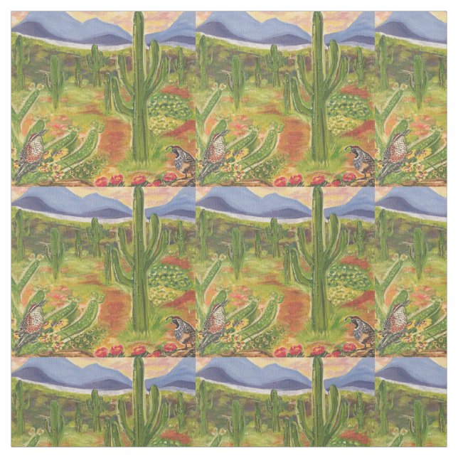 TISSU TUCSON, ART SUD-OUEST (Échantillon)