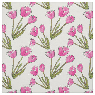 Tissu Tulipe