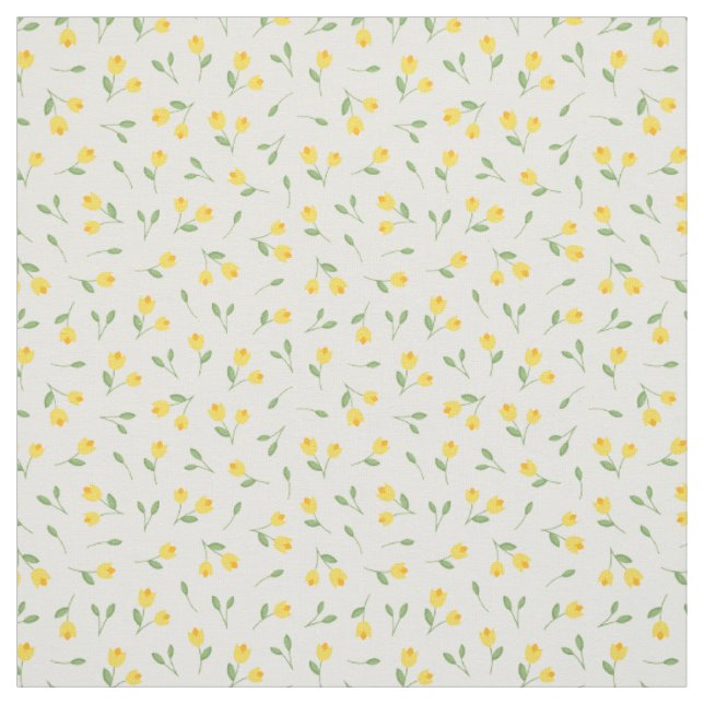 Tissu Tulipes (Échantillon)