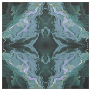 Tissu Turbulence bleue Acrylique pour l'art Abstrait