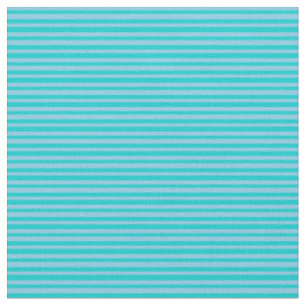 Tissu Turquoise foncée et bande bleu ciel