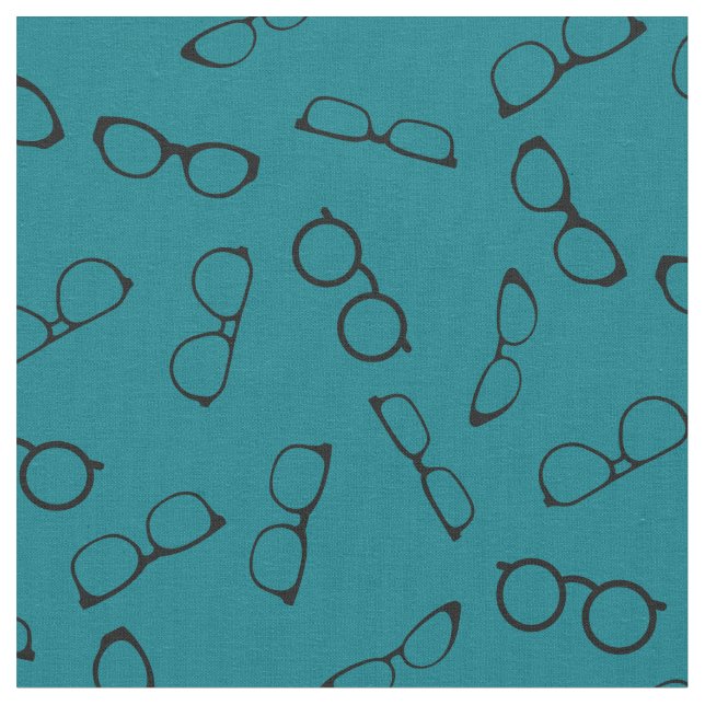 Tissu Turquoise Optométriste Opticien Cute (Fermer)