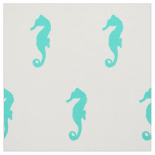 Tissu Turquoise Sur Le Char De Mer À La Décoration Côtiè