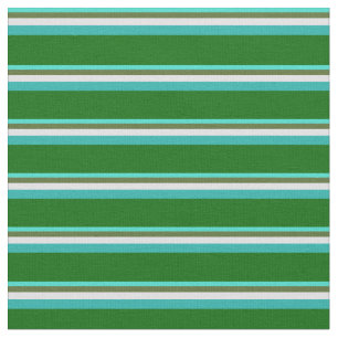 Tissu Turquoise, Vert, Lavande, Vert foncé