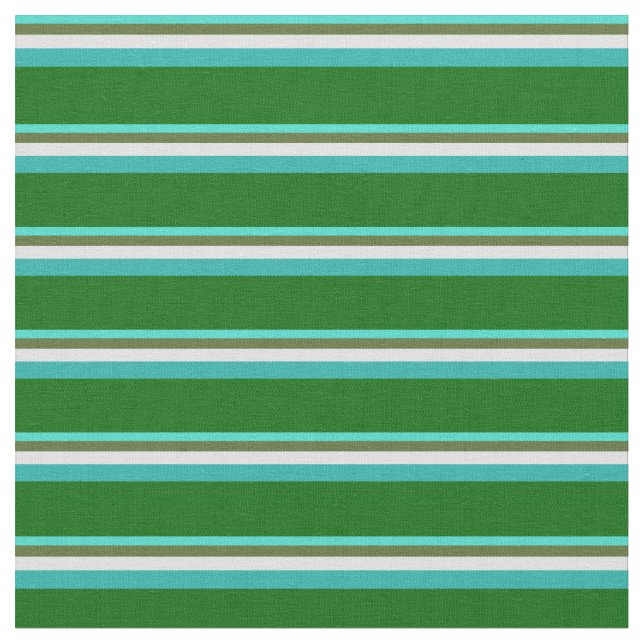Tissu Turquoise, Vert, Lavande, Vert foncé (Fermer)