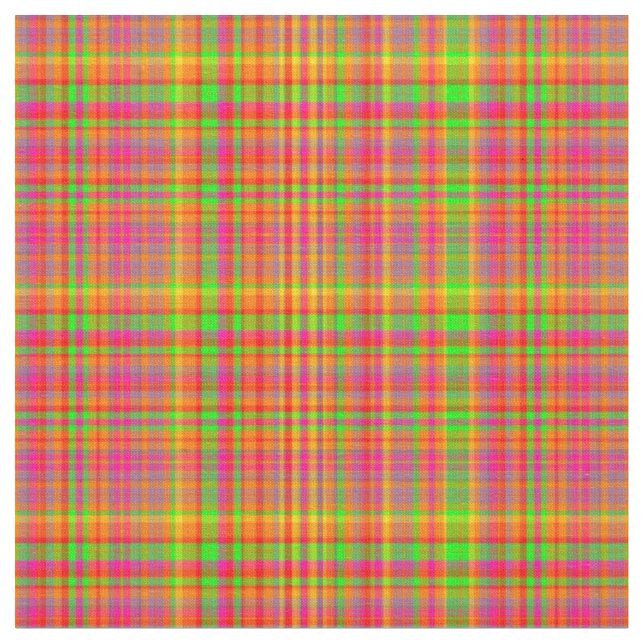 Tissu Tutti Frutti Plaid 10-Fabric (Fermer)