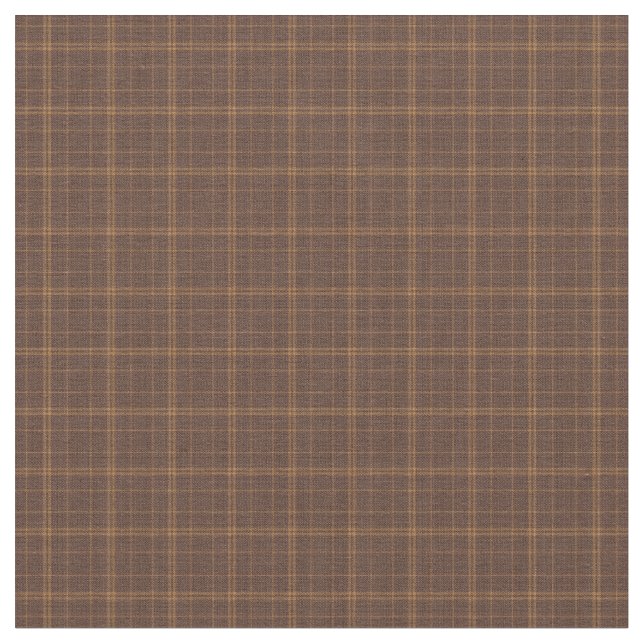 Tissu Tweed orange et Brown (Fermer)