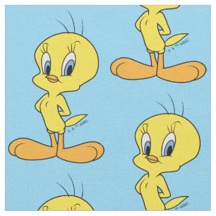 Tissu TWEETY™   Oiseau Malin