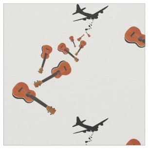 Tissu Ukes pas nukes t-shirt Ukulele