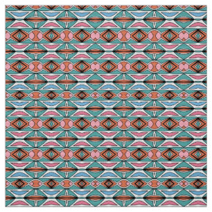 Tissu Un design motif d'impression multicolore dynamique