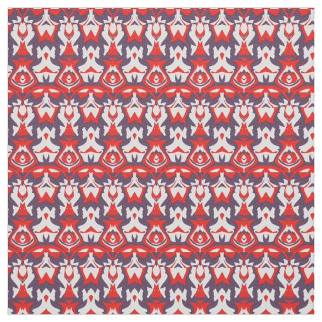 Tissu Un design motif multicolore classique (Échantillon)