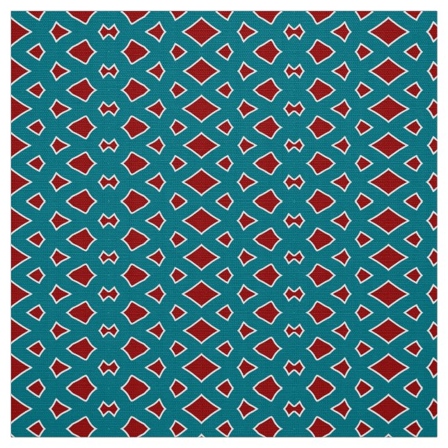 Tissu Un design motif tendance vert & marron (Échantillon)
