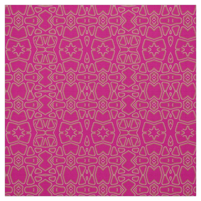 Tissu Un élégant design motif d'impression couleur marro (Échantillon)