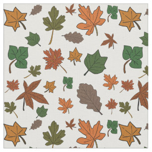 Tissu Un Motif Sans Faille De Feuilles D'Automne En L'Ai
