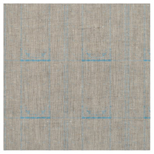 Tissu Un tapis aux arts créatifs bleu et blanc
