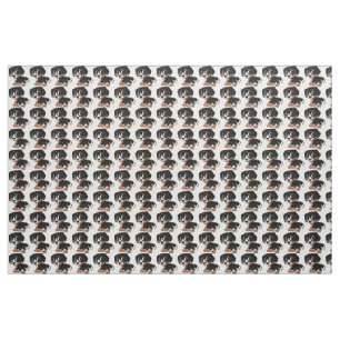 Tissu une plus grande bande dessinée suisse de chien de