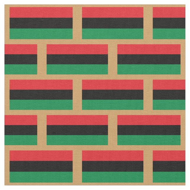 Tissu Unia Flag Fabric & Pan African flag fashion /or (Fermer)