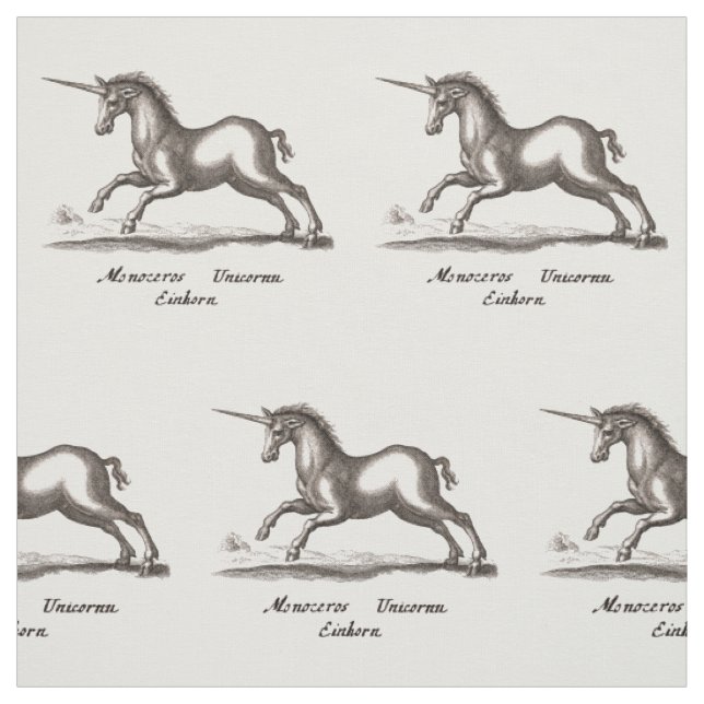 Tissu Unicorn Classic Running Magic Woodland Créature (Échantillon)