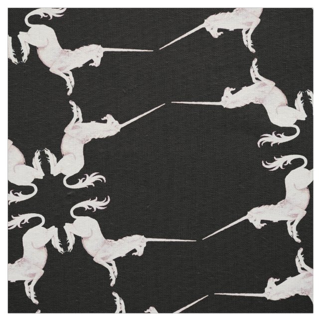 Tissu Unicorn - licorne - Unicorne - licornes (Échantillon)