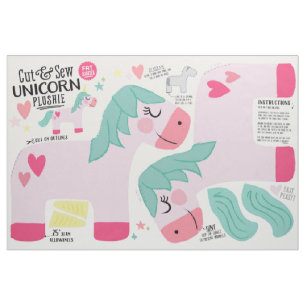 Tissu Unicorne Coupé et cousu - do-it-yourself amu