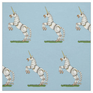Tissu Unicorne mécanique