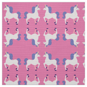 Tissu Unicornes mignonnes