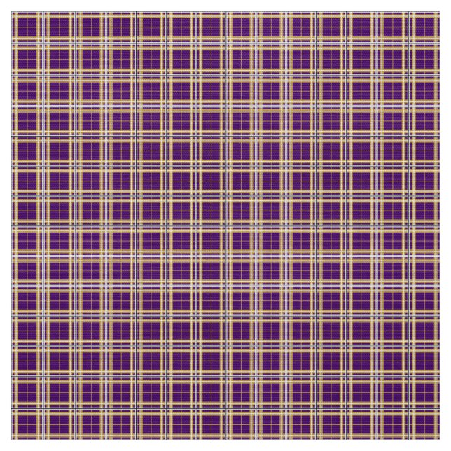 Tissu Université Western Illinois Tartan (Échantillon)